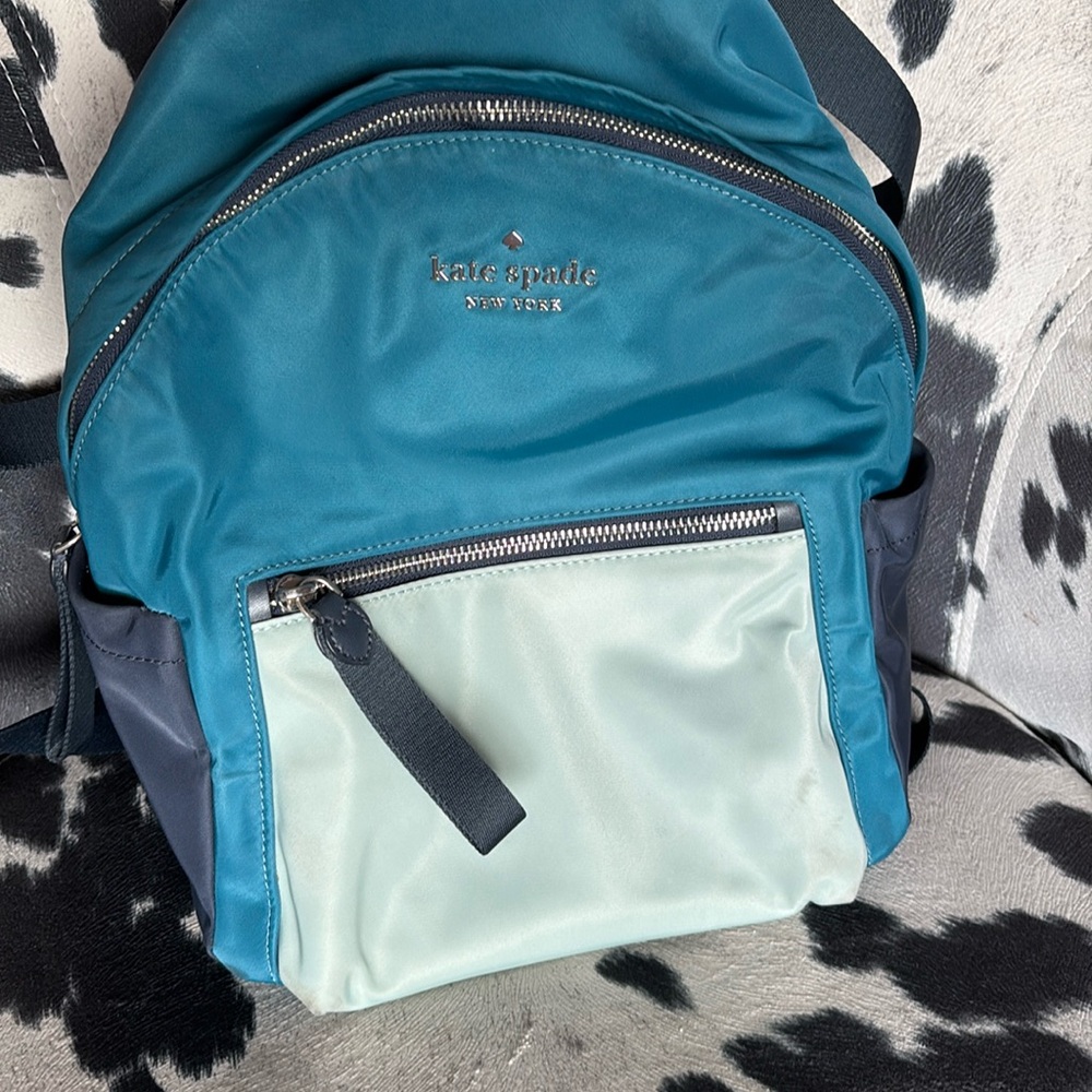 #61 Kate Spade Blue Backpack